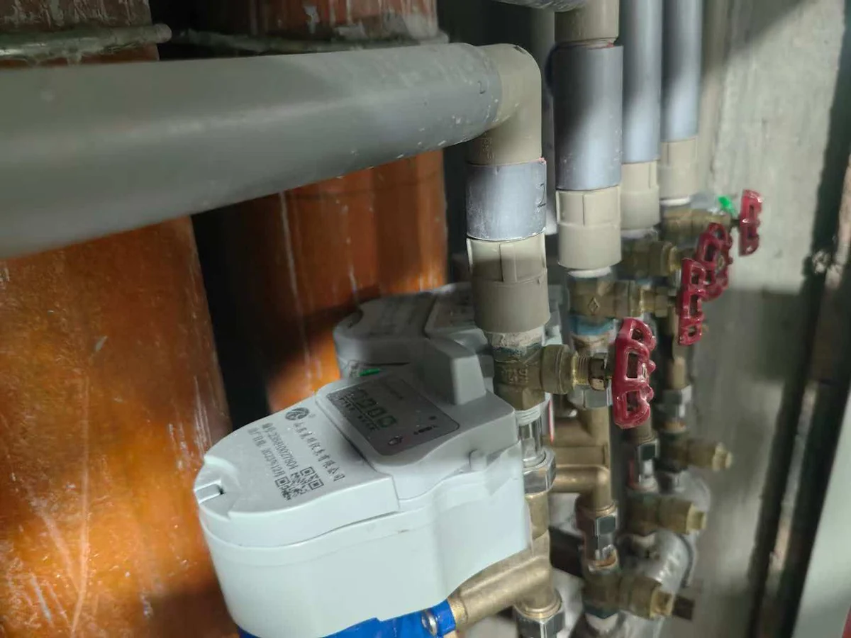 Tenant sub-meter on a branch supply