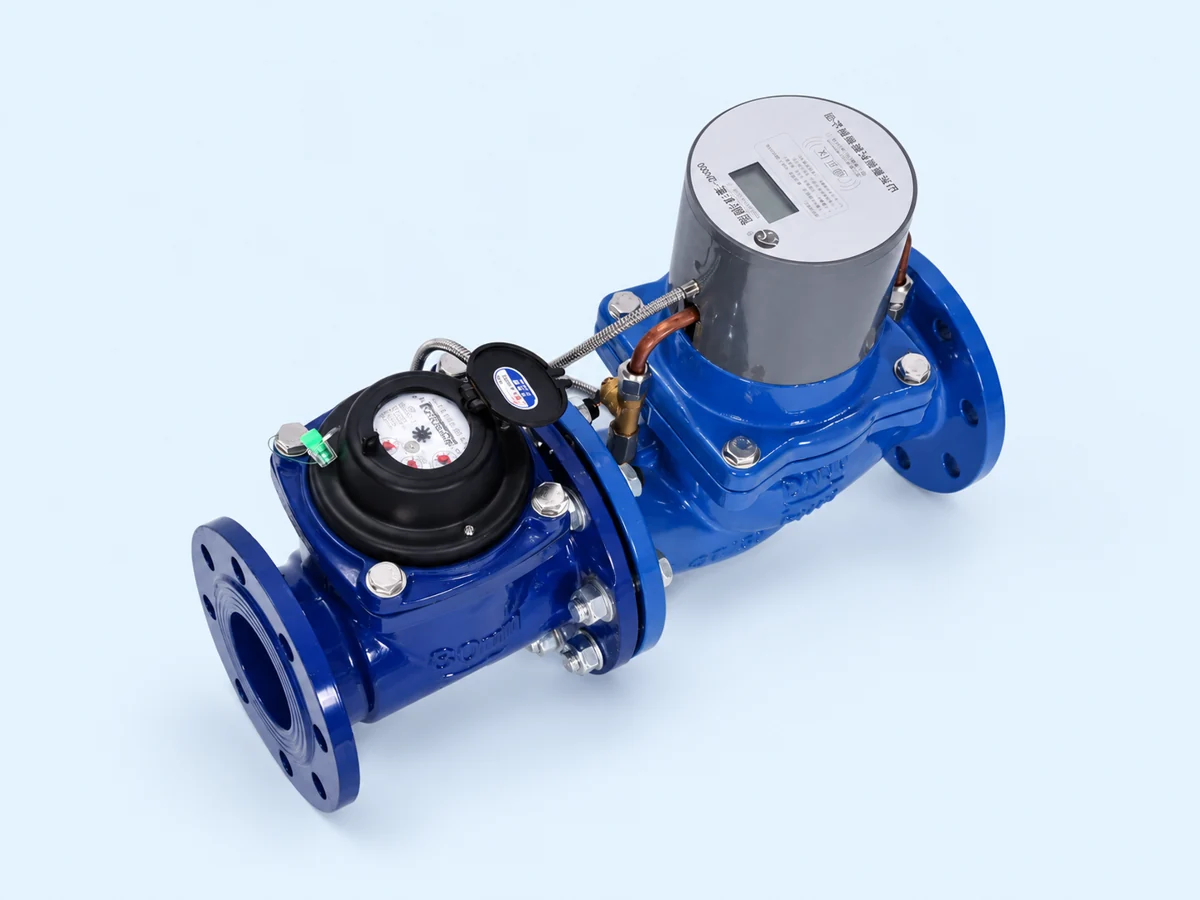 Large Diameter Prepaid Water Meters actual product assembly