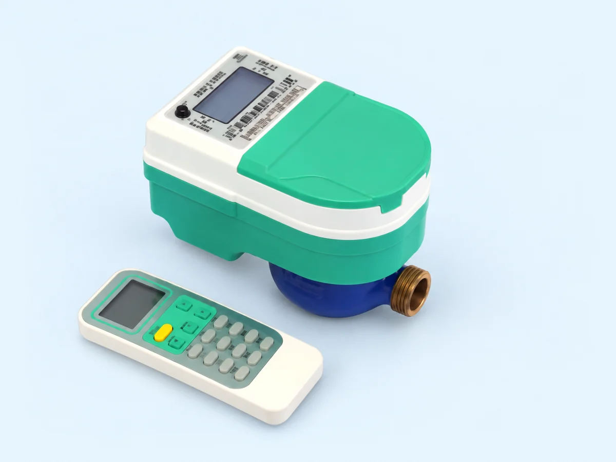 Infrared Recharge IC Card Water Meter example