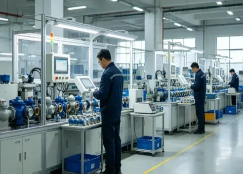 Chenshuo water meter production and assembly floor